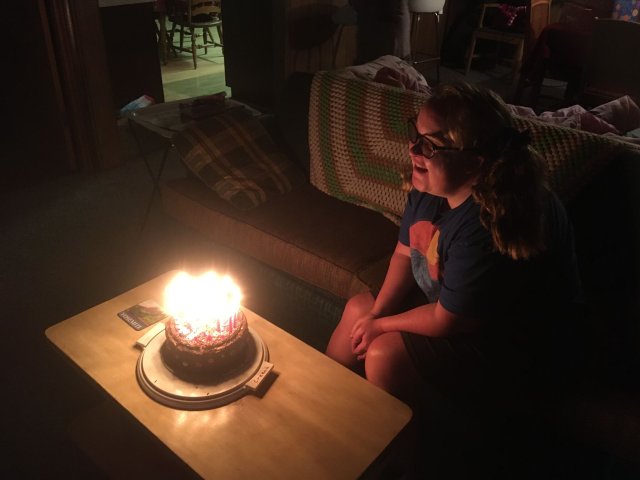 Melissa's birthday cake